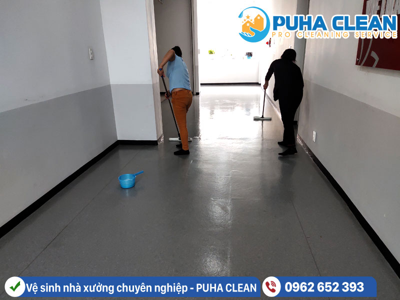 Phủ bóng sàn vinyl