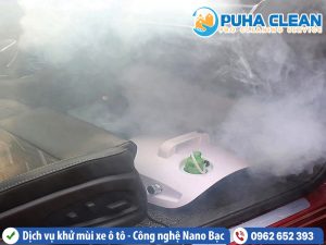 Dịch vụ khử mùi xe ô tô